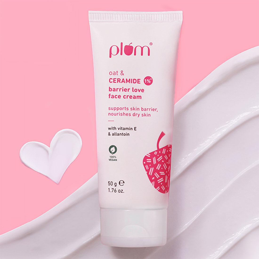 Oat & 1% Ceramide Face Cream For Dry Skin