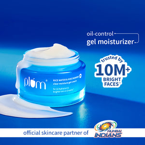 2% Niacinamide & Rice Water Brightening Gel Moisturizer For Clear & Bright Skin