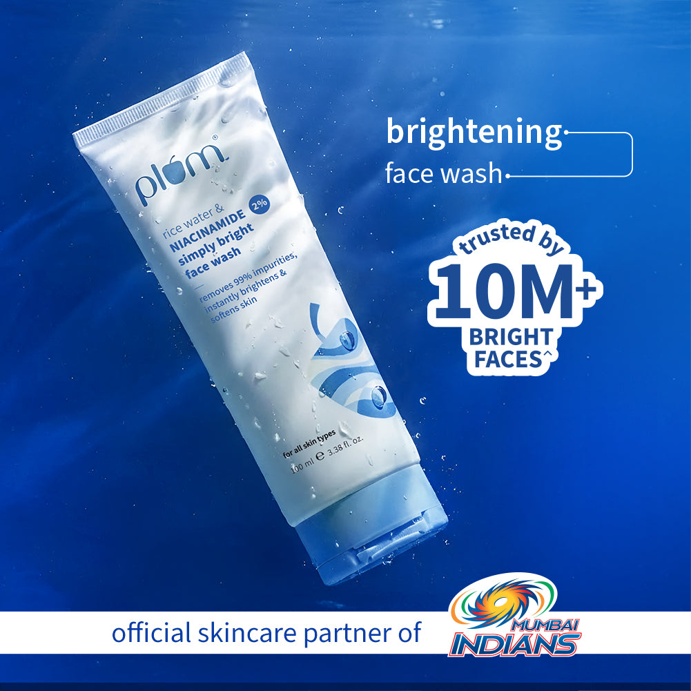 2% Niacinamide & Rice Water Face Wash For Clear & Bright Skin