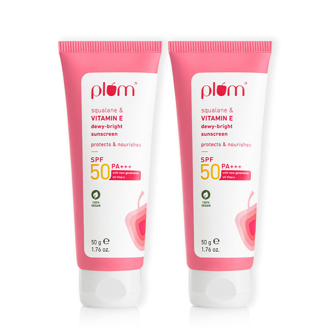 Squalane & Vitamin E Dewy-Bright Sunscreen SPF 50 PA+++