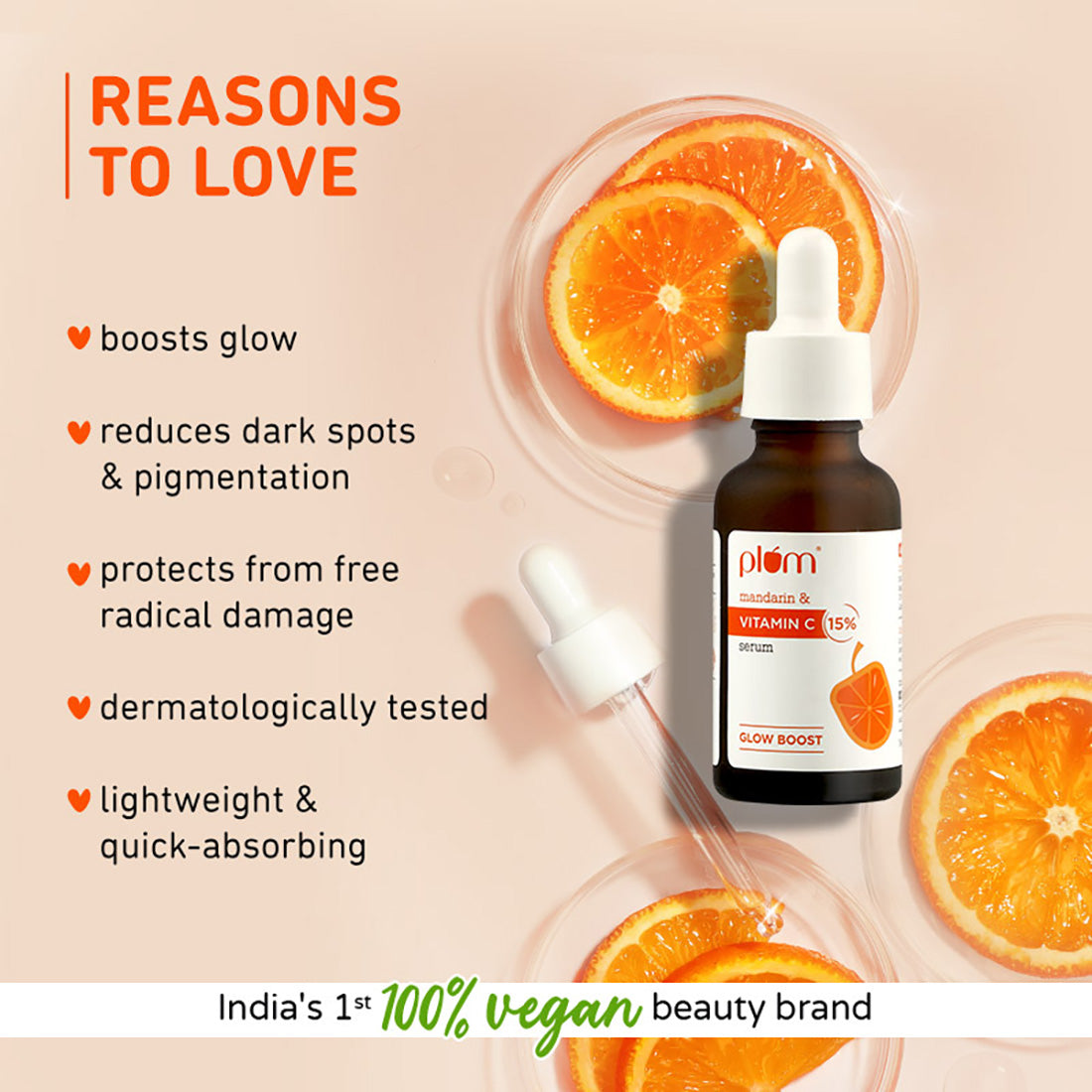 15% Vitamin C & Mandarin Glow Boost Serum