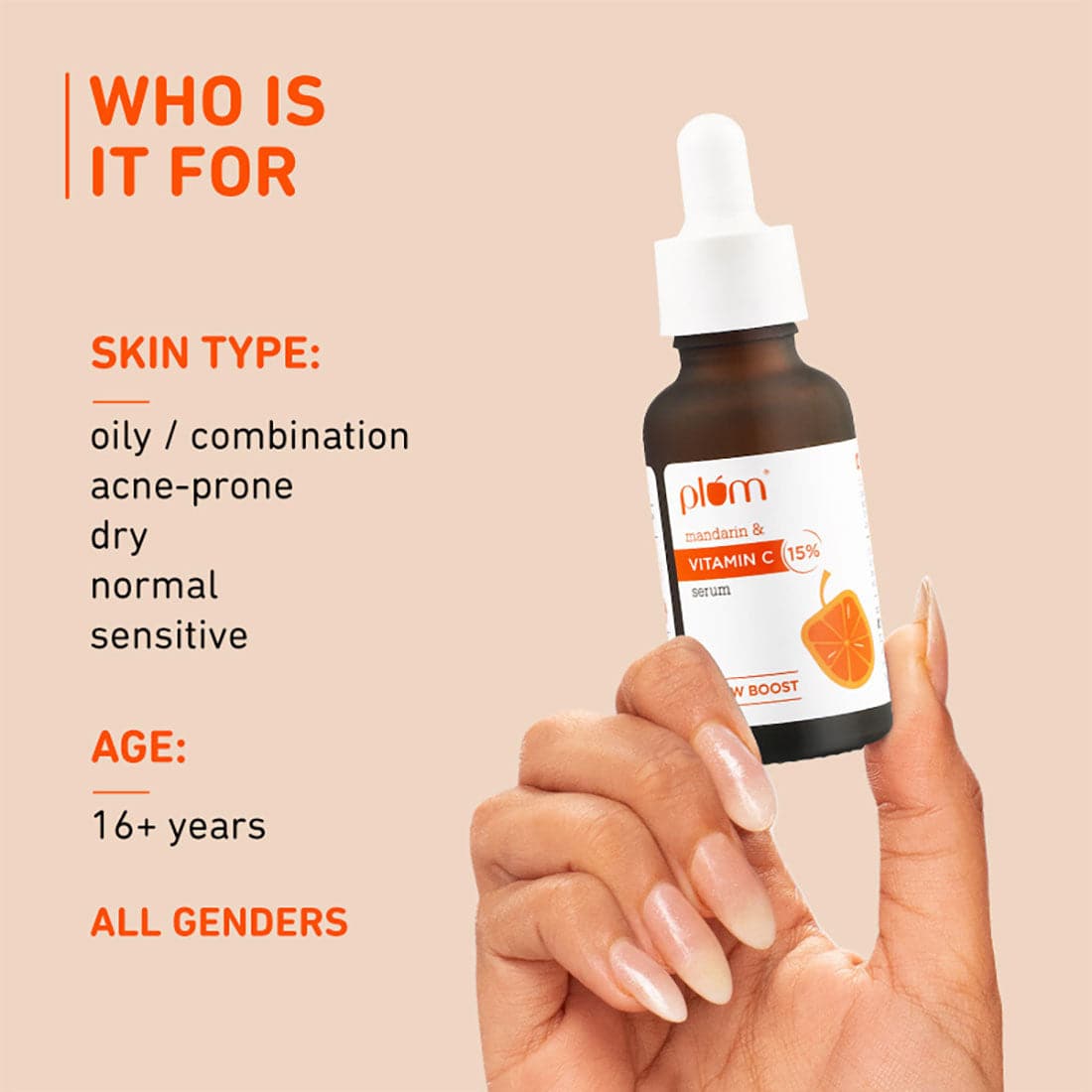 15% Vitamin C & Mandarin Glow Boost Serum