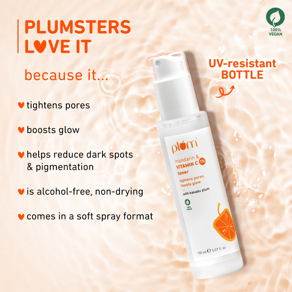 1.5% Vitamin C & Mandarin Pore Tightening Face Toner
