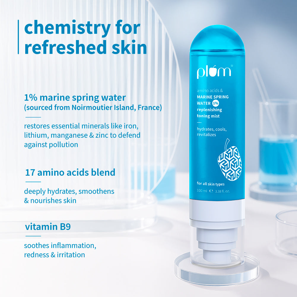 1% Marine Spring Water Replenishing Toning Mist Spray