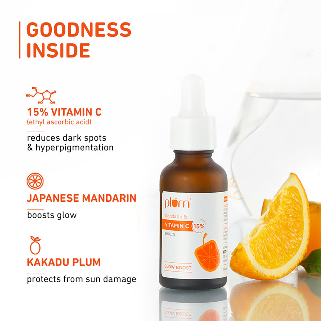 15% Vitamin C & Mandarin Glow Boost Serum
