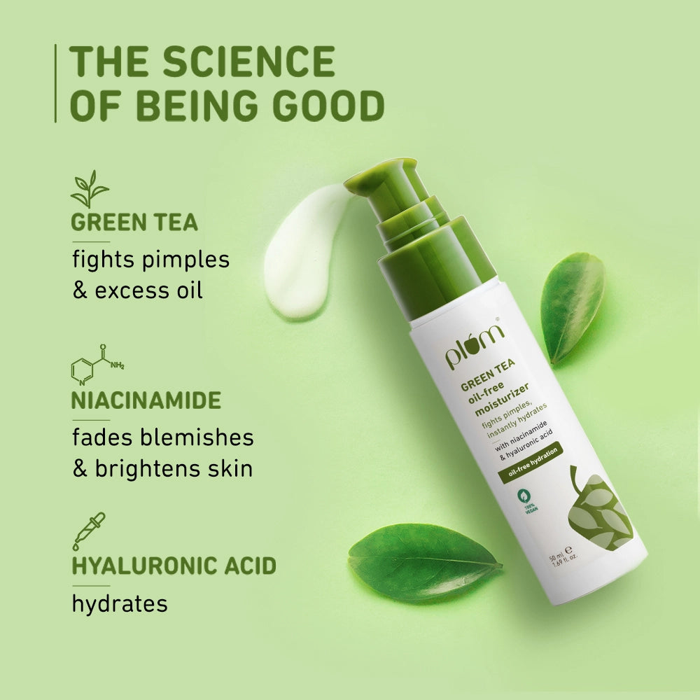 Green Tea Oil-Free Moisturizer For Oily & Acne-Prone Skin
