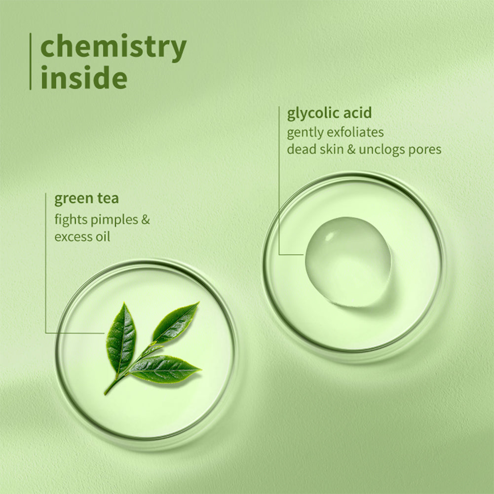 Green Tea Pore Cleansing Face Wash For Oily & Acne-Prone Skin