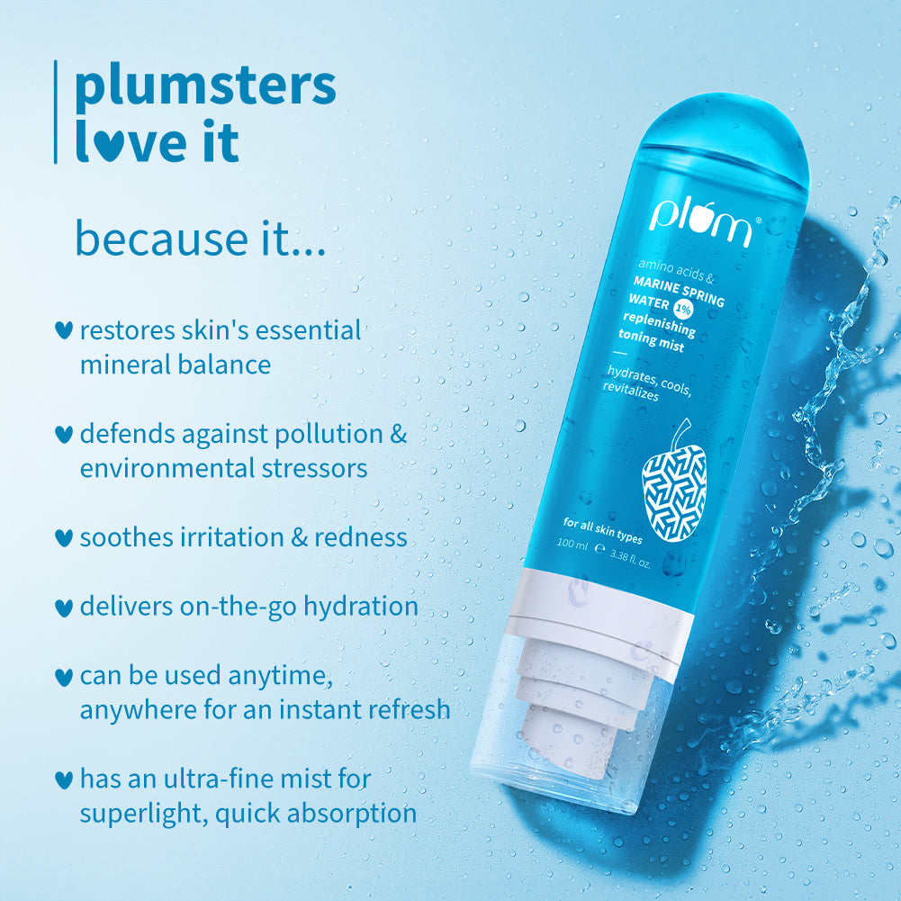 1% Marine Spring Water Replenishing Toning Mist Spray