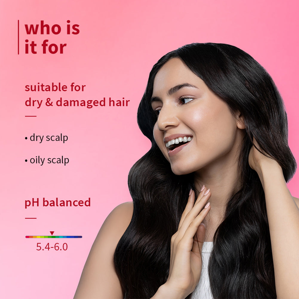 Hibiscus & Ceramides Shampoo for Dry & Damaged Hair