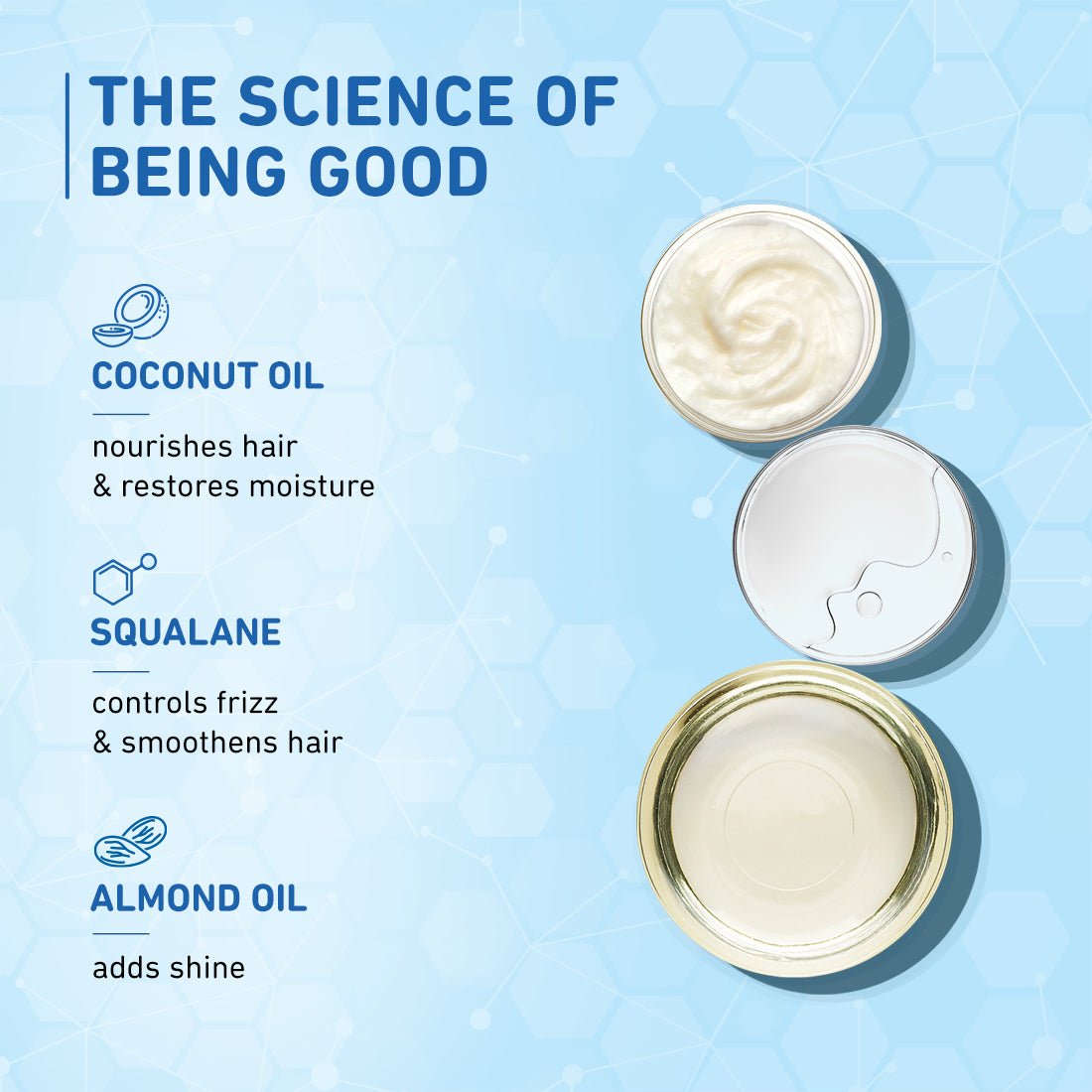 Coconut & Squalane Hair Serum For Soft & Shiny Hair
