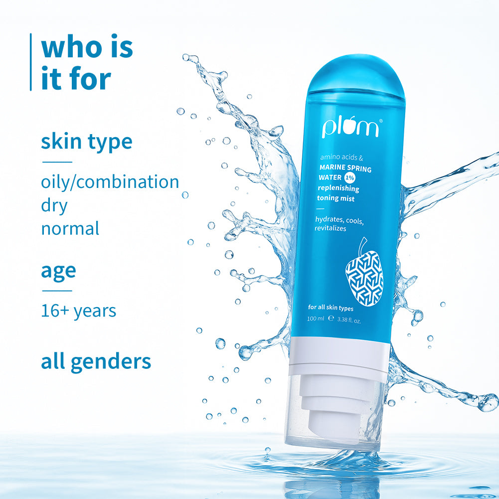 1% Marine Spring Water Replenishing Toning Mist Spray