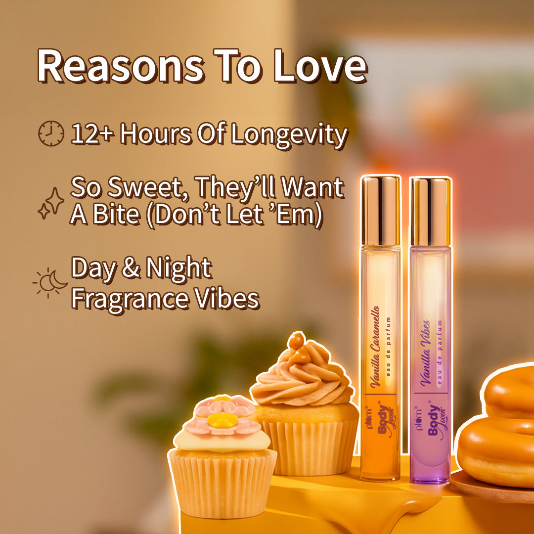 Vanilla Duo Long Lasting Perfume Gift Set by BodyLovin'