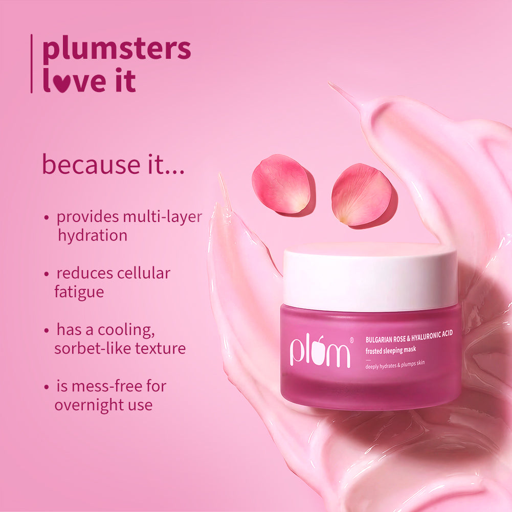 Bulgarian Rose & Hyaluronic Acid Frosted Sleeping Mask