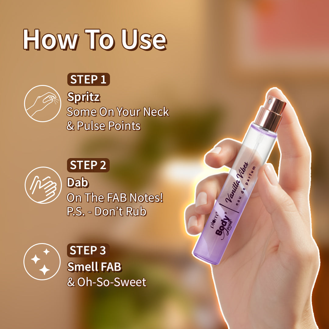 Vanilla Duo Long Lasting Perfume Gift Set by BodyLovin'