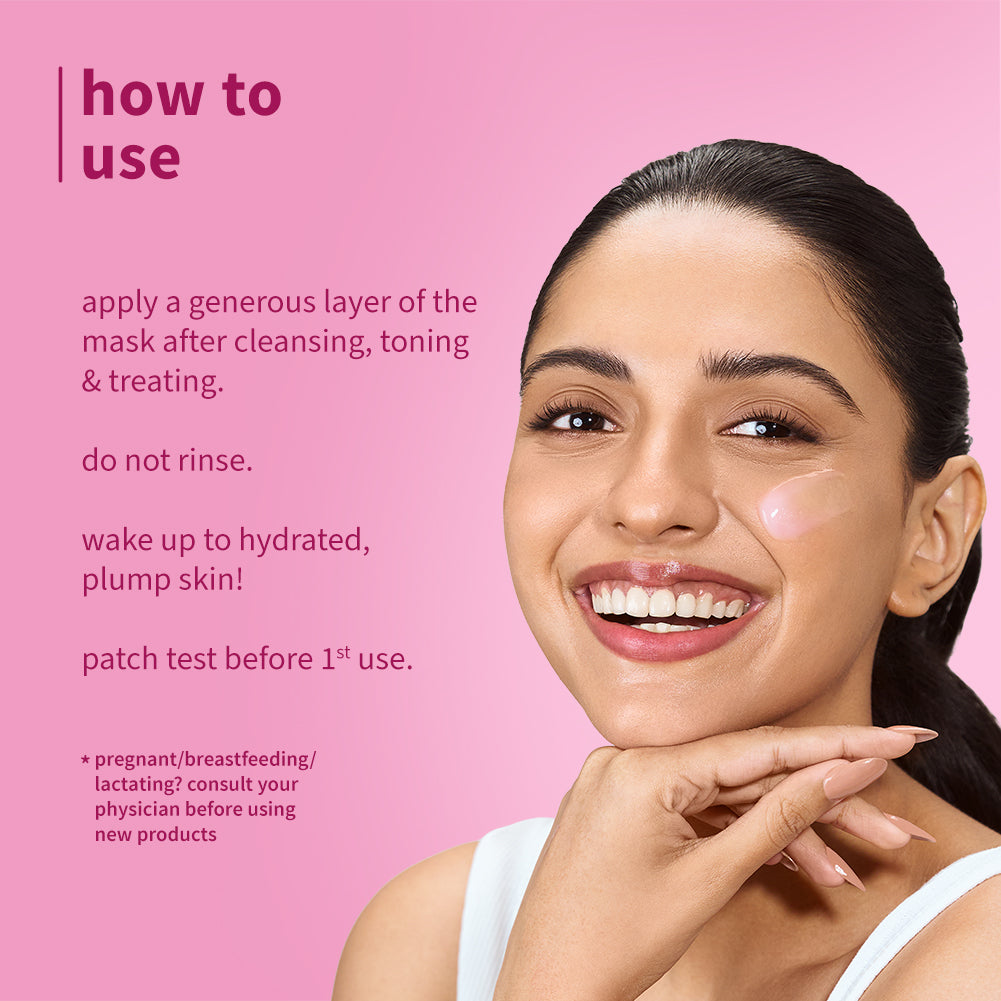 Bulgarian Rose & Hyaluronic Acid Frosted Sleeping Mask