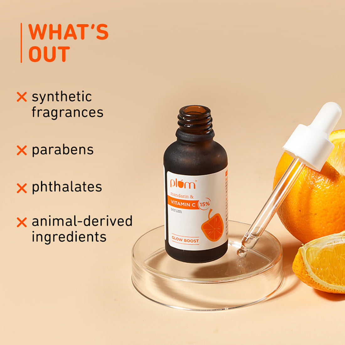 15% Vitamin C & Mandarin Glow Boost Serum