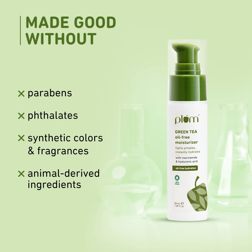 Green Tea Oil-Free Moisturizer For Oily & Acne-Prone Skin