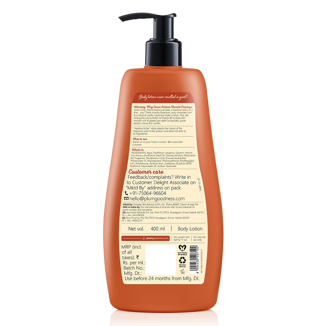 Hazelnut Eclair Body Lotion by BodyLovin'