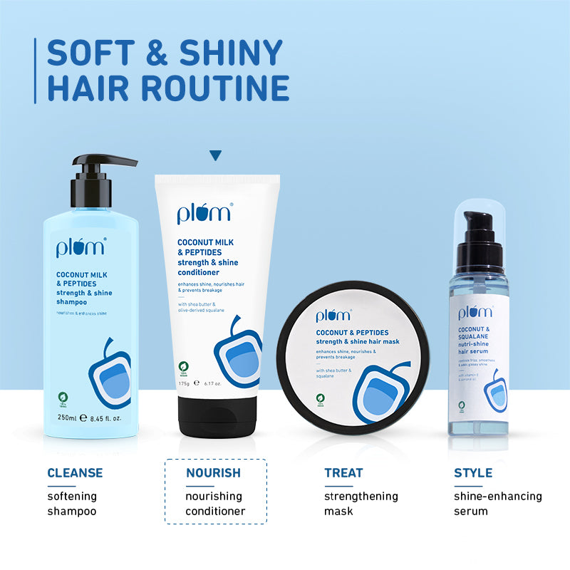 Coconut Milk & Peptides Conditioner For Soft & Shiny Hair
