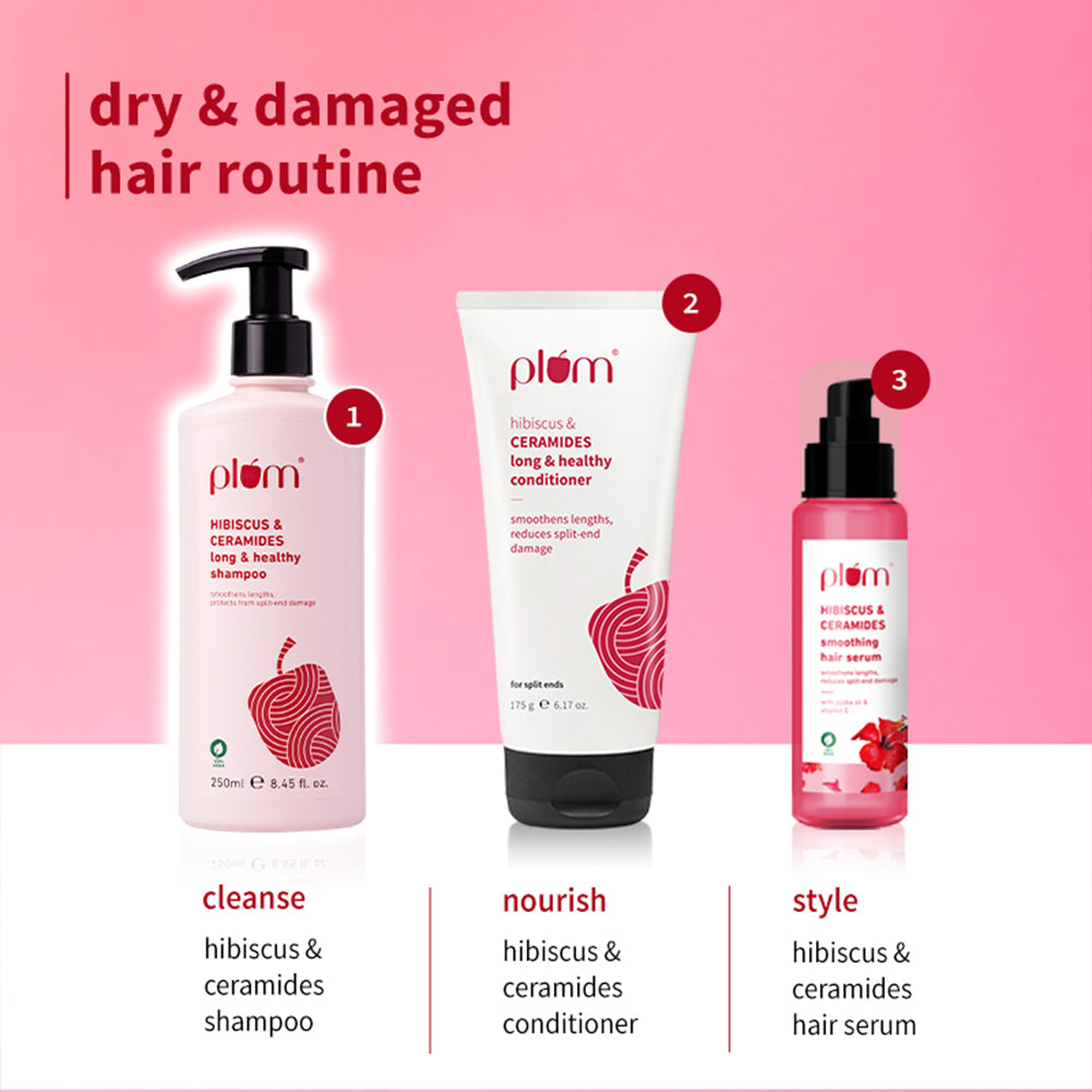 Hibiscus & Ceramides Shampoo for Dry & Damaged Hair