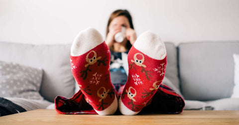 Use socks to protect feet