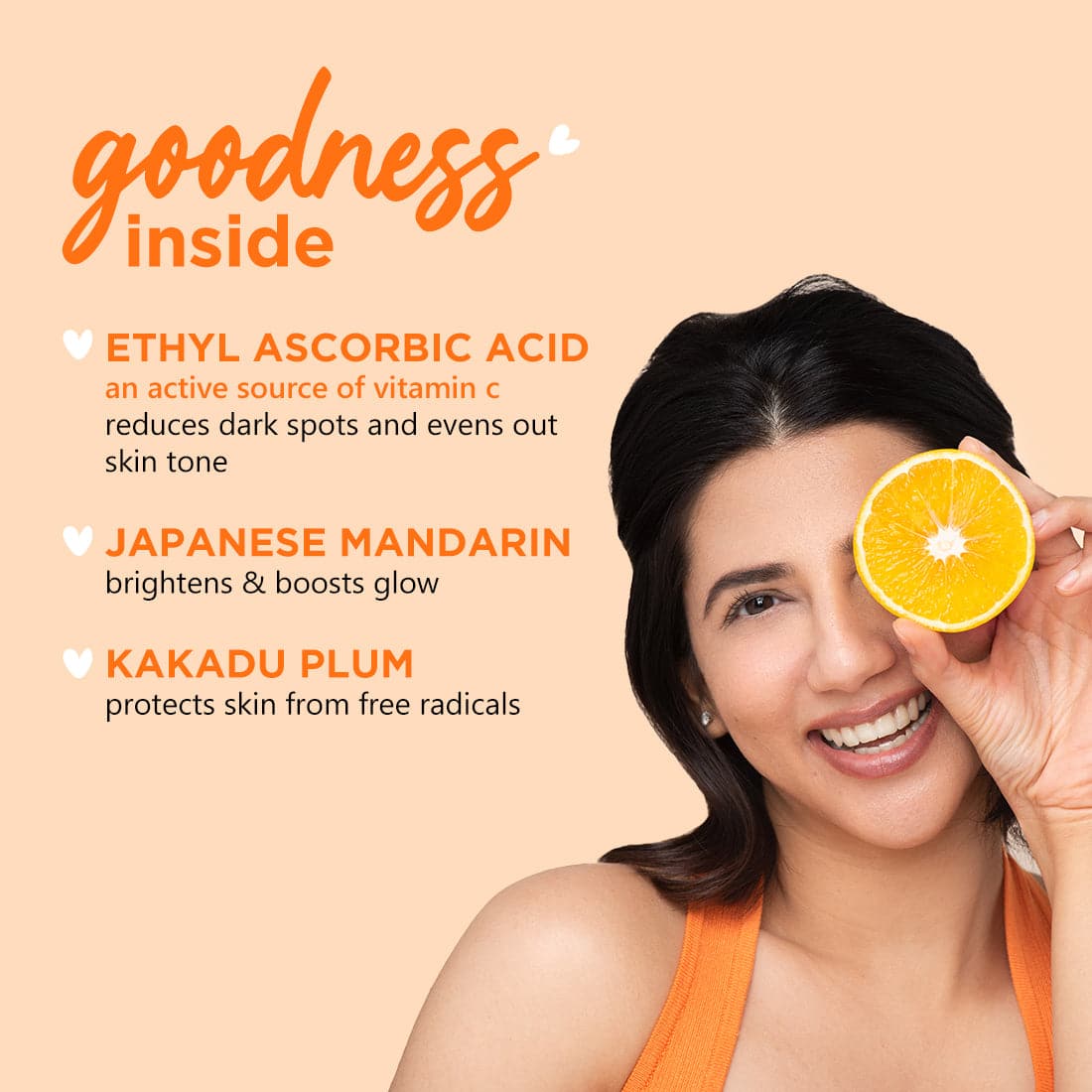 Mandarin & Vitamin C Foaming Face Wash For Glowing Skin