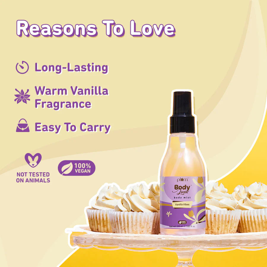 Best of Vanilla Vibes Bath & Body Bundle by BodyLovin'