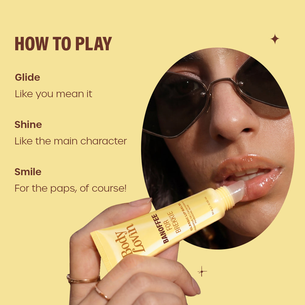 Banoffee for Brekkie Glassic Lip Balm by BodyLovin'
