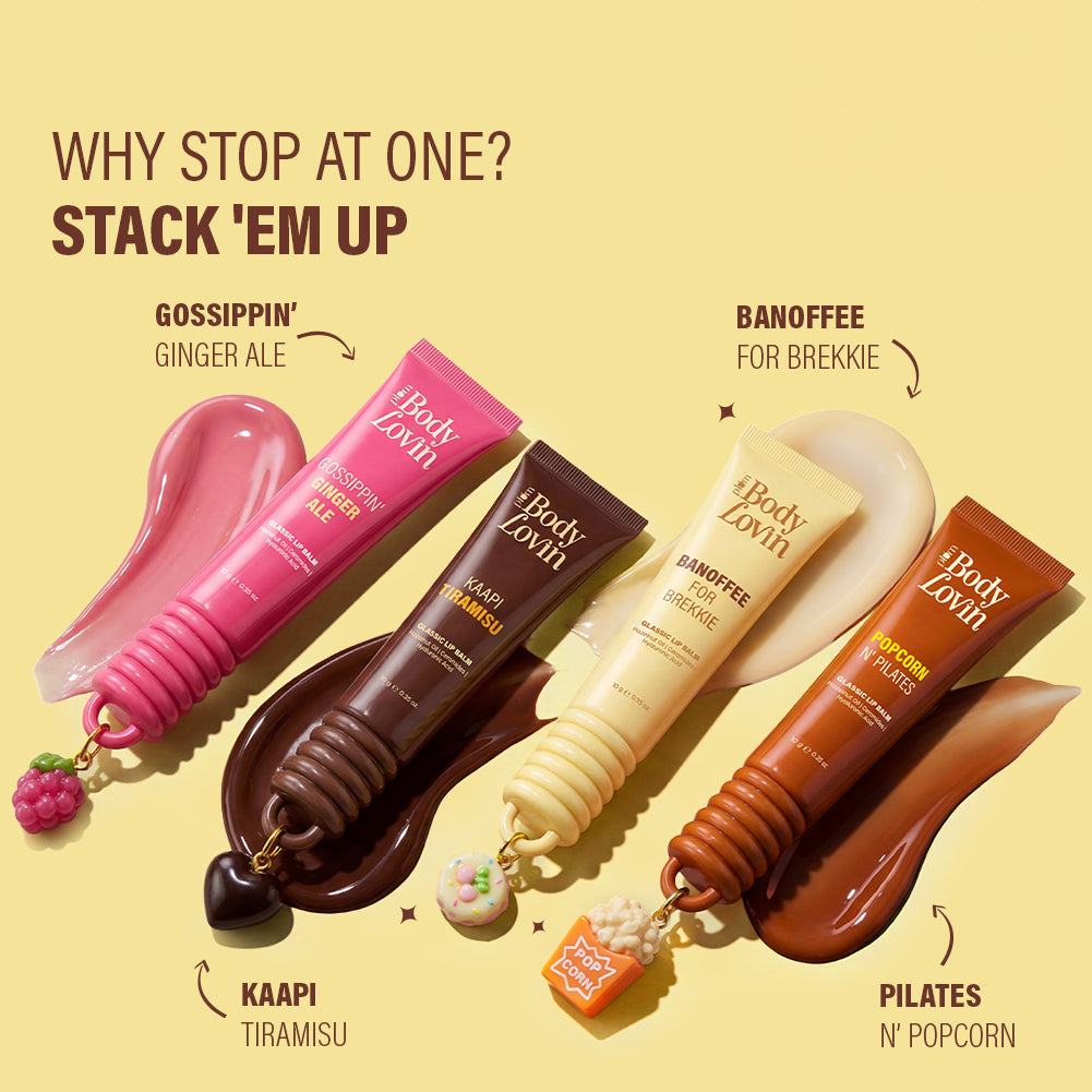 Banoffee for Brekkie Glassic Lip Balm by BodyLovin'
