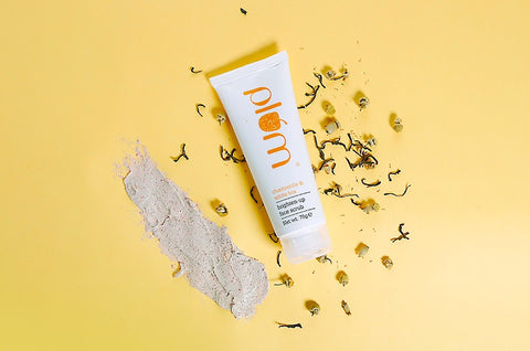 Plum Chamomile & White Tea Brighten-Up Face Scrub