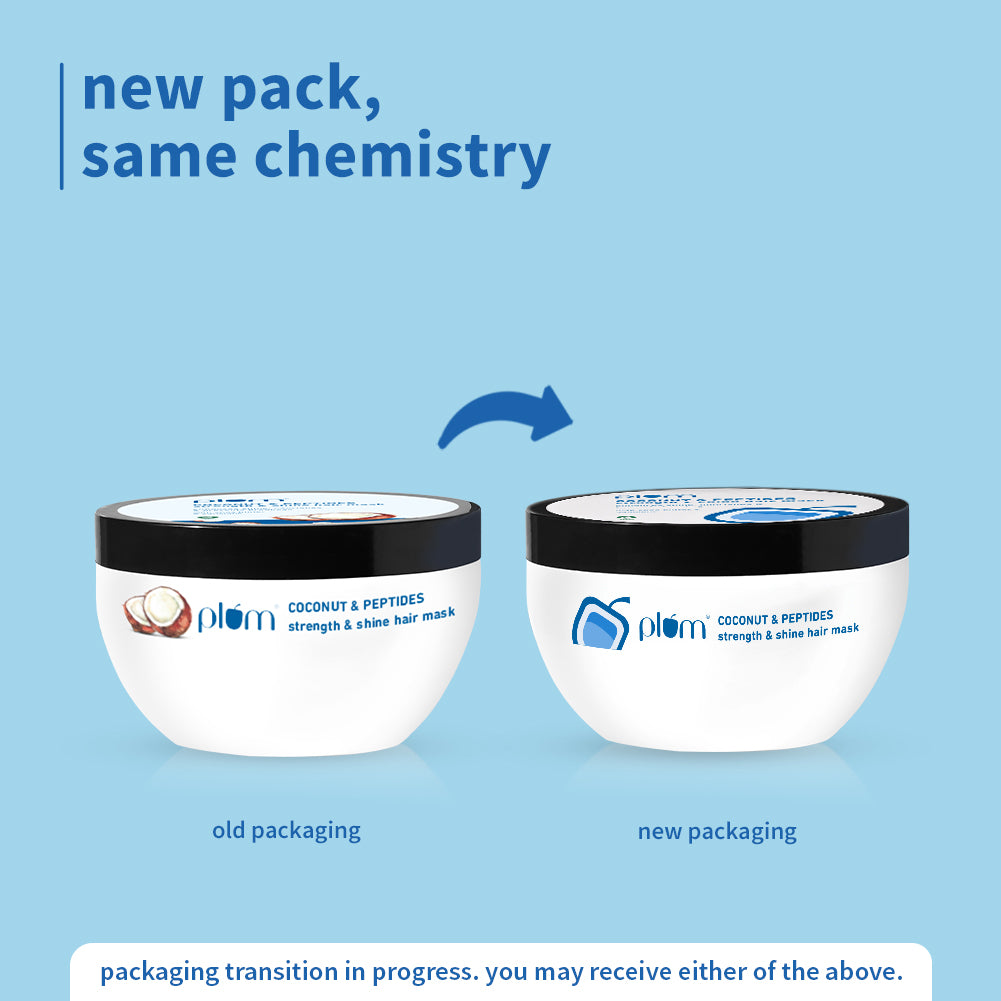 Coconut & Peptides Hair Mask For Soft & Shiny Hair