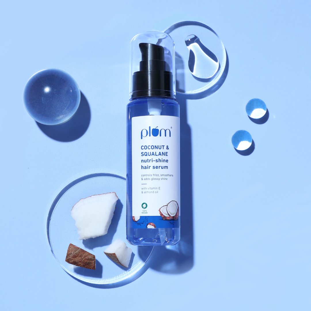 Coconut & Squalane Hair Serum For Soft & Shiny Hair