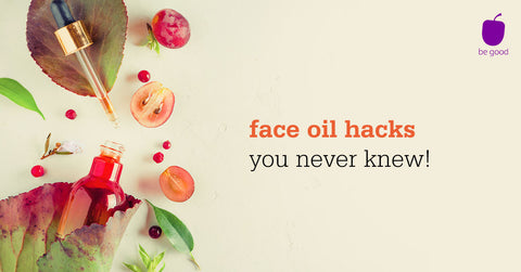 Plum face oil hacks
