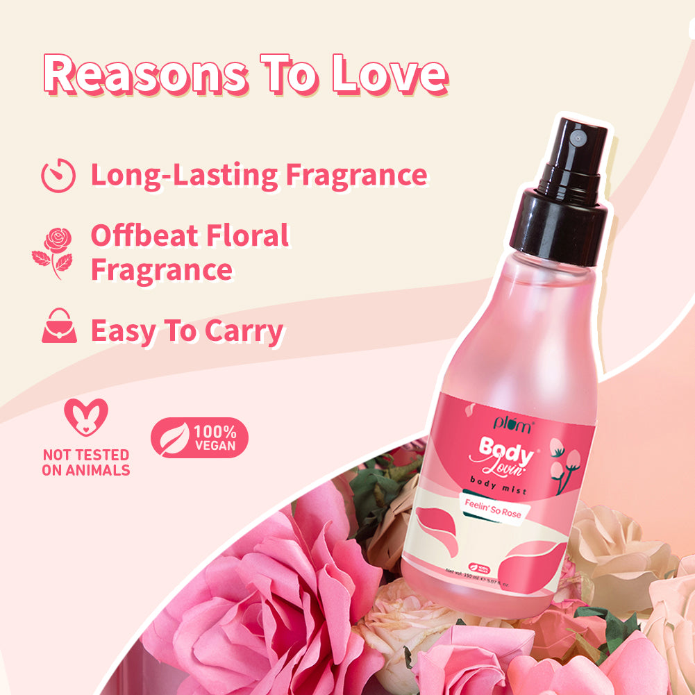 Feelin’ So Rose Body Mist by BodyLovin'