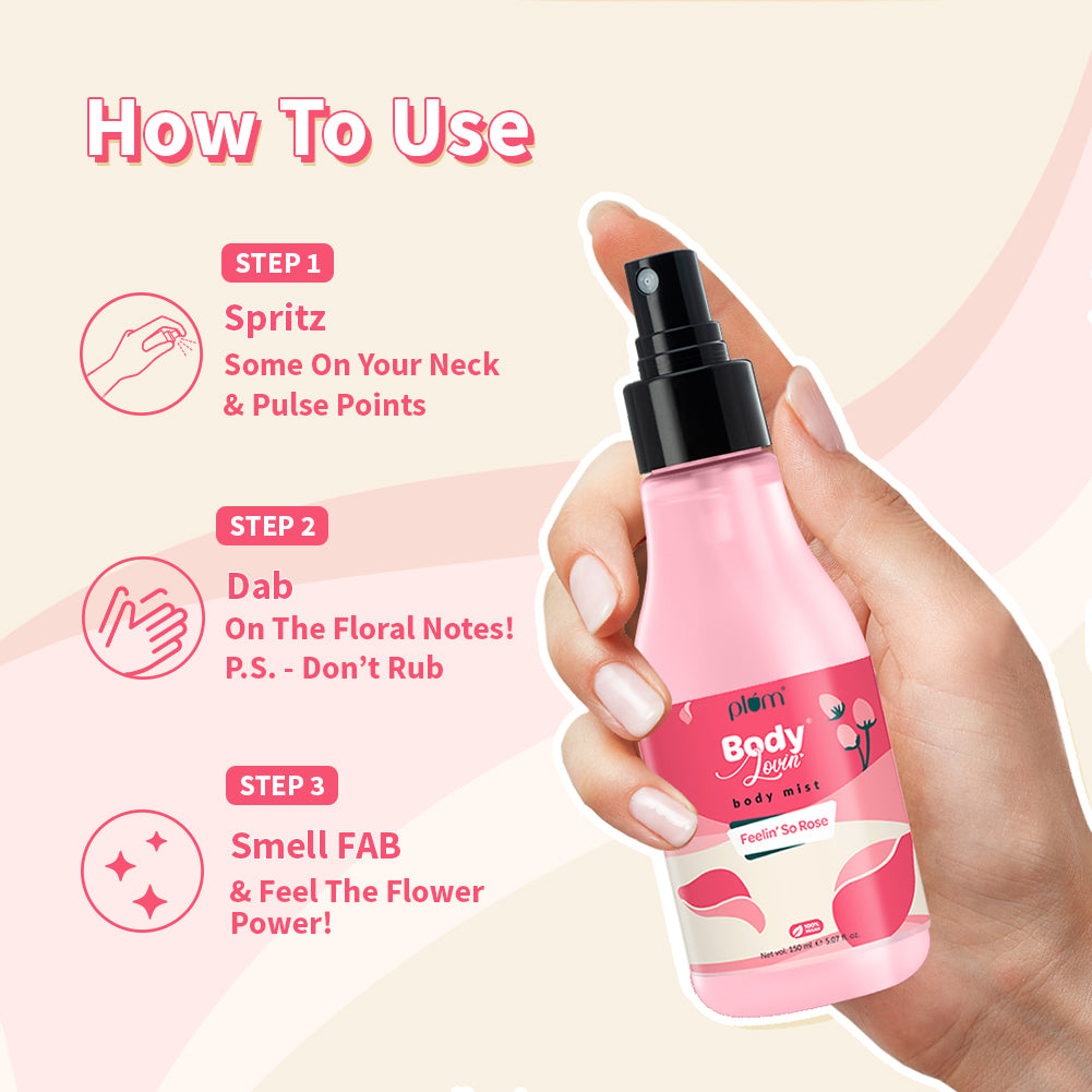 Feelin’ So Rose Body Mist by BodyLovin'