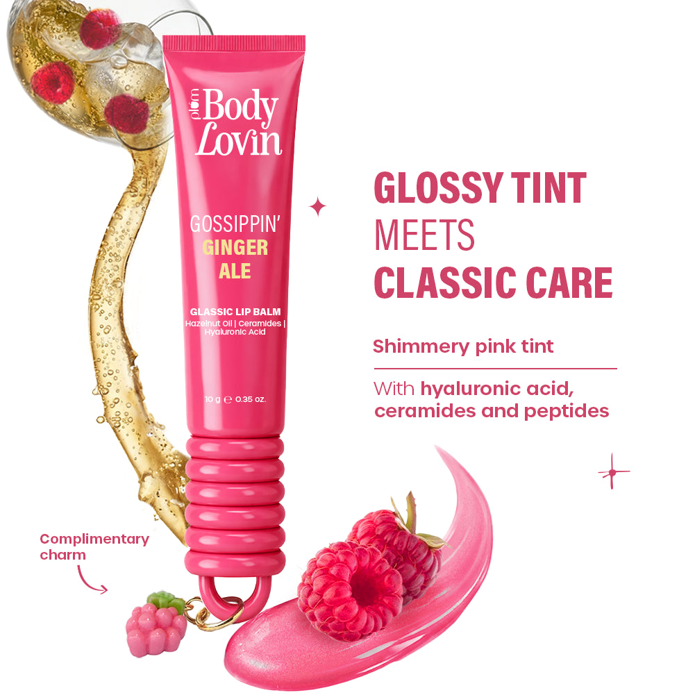 Gossippin' Ginger Ale Glassic Lip Balm by BodyLovin'