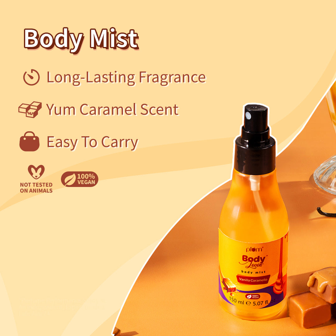 Go Caramello Bath & Body Trio by BodyLovin'