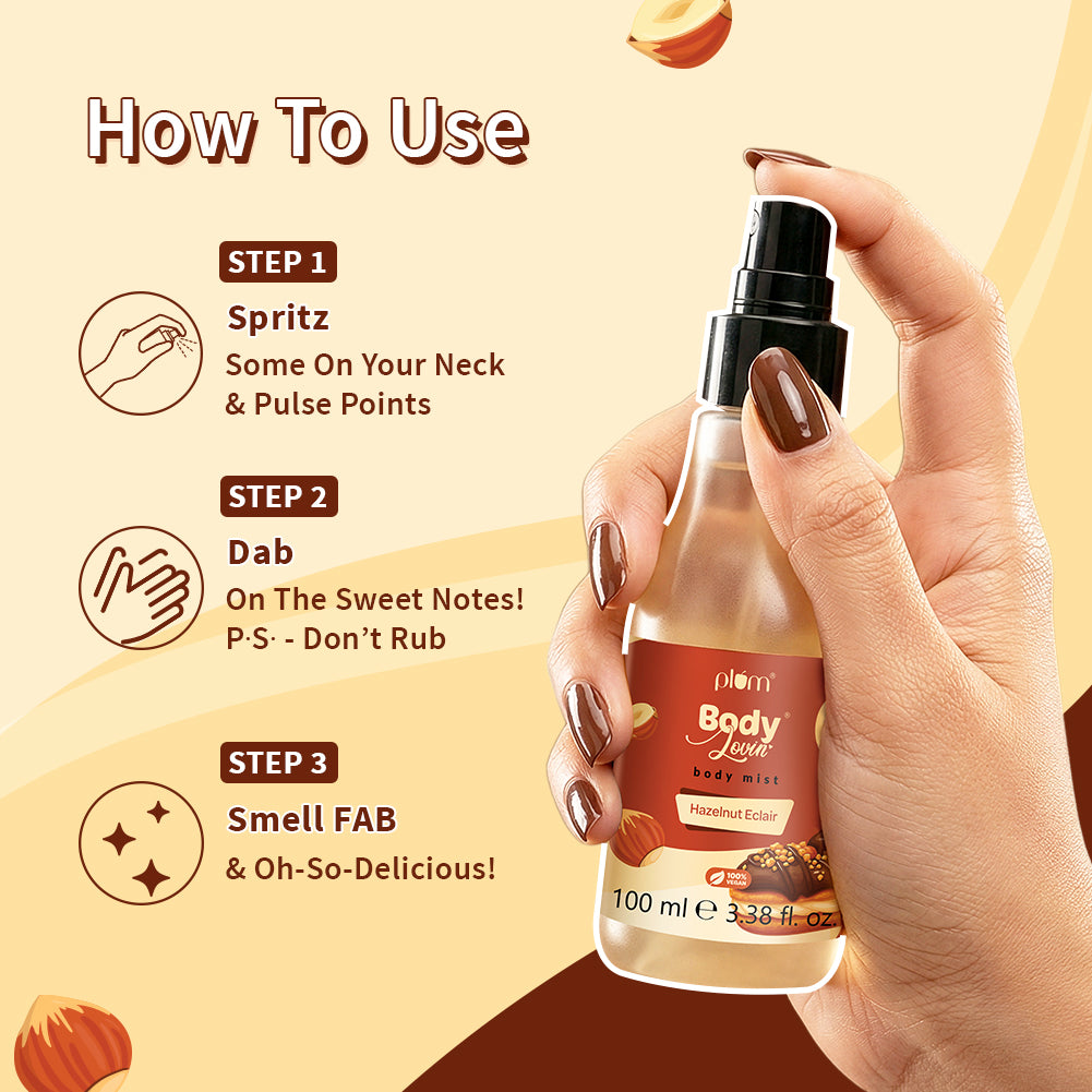 Hazelnut Eclair Body Mist by BodyLovin'