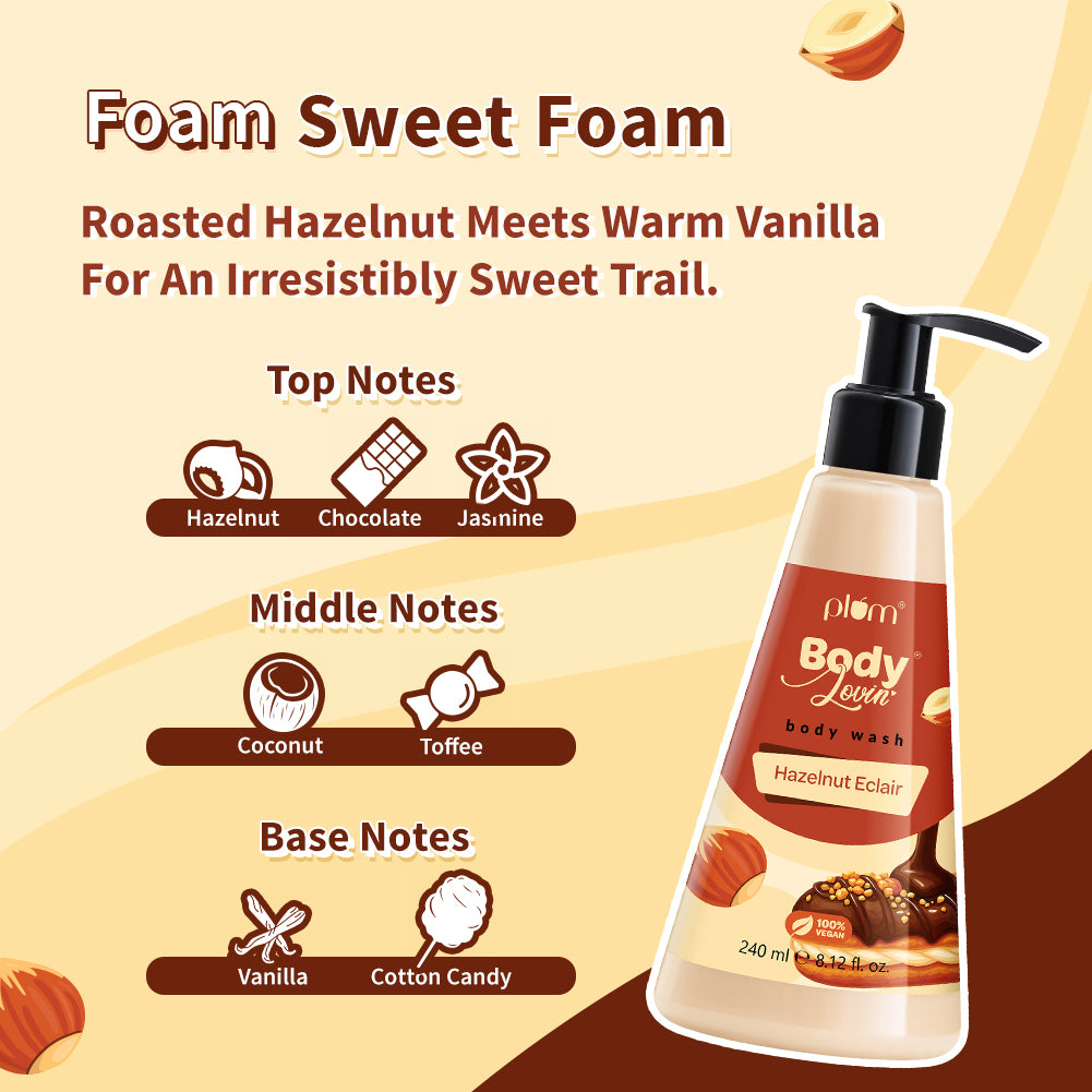 Hazelnut Eclair Body Wash by BodyLovin'