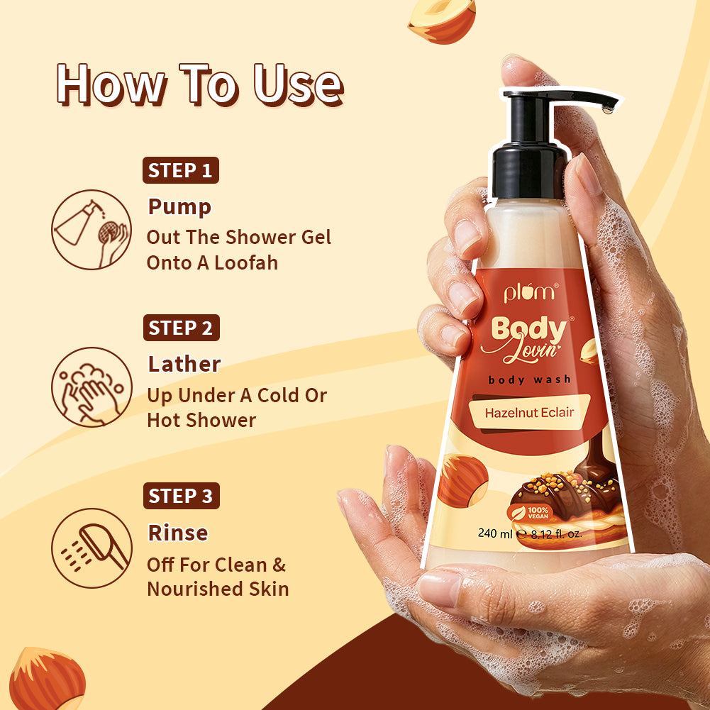 Hazelnut Eclair Body Wash by BodyLovin'