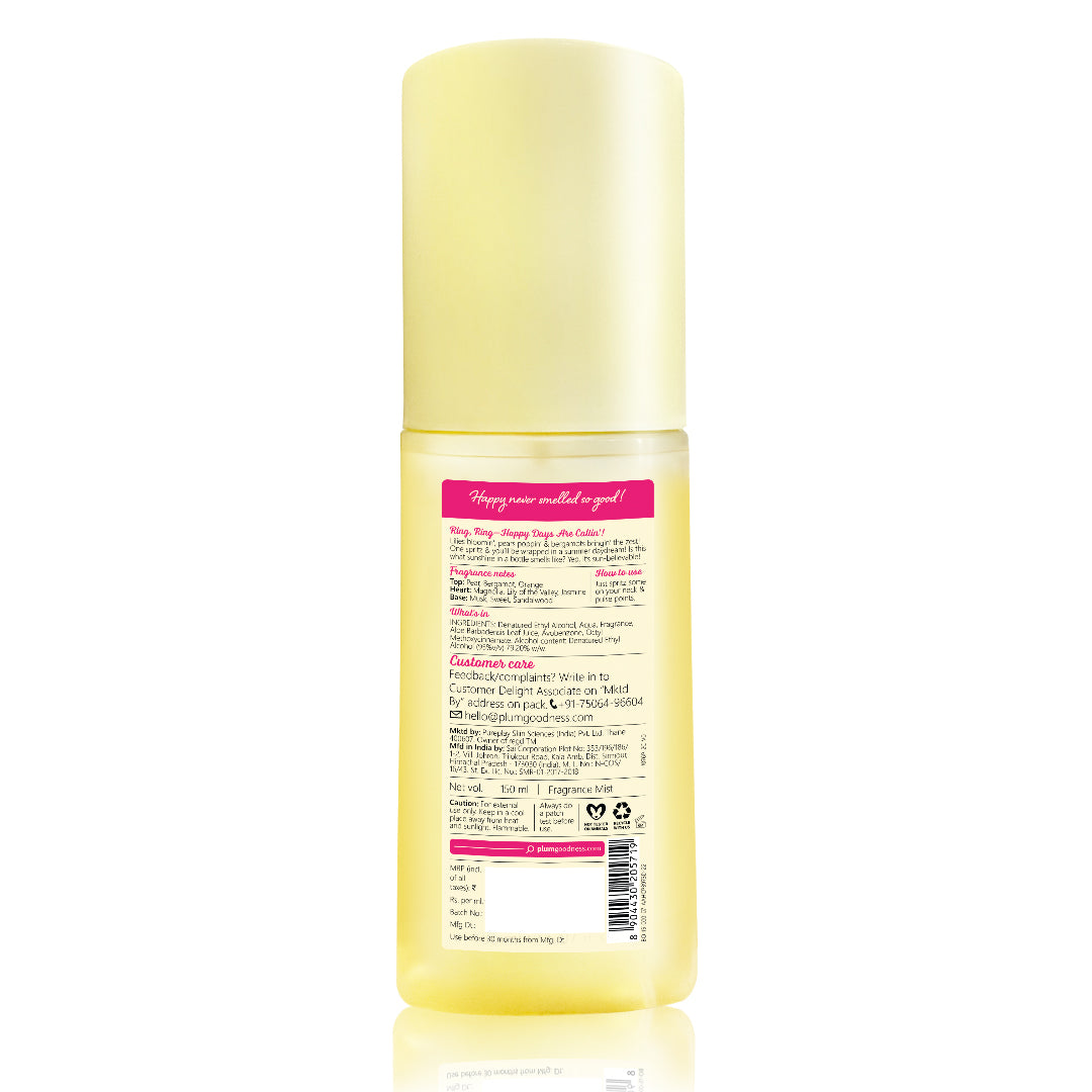 Lily Miss Sunshine Body Mist by BodyLovin'