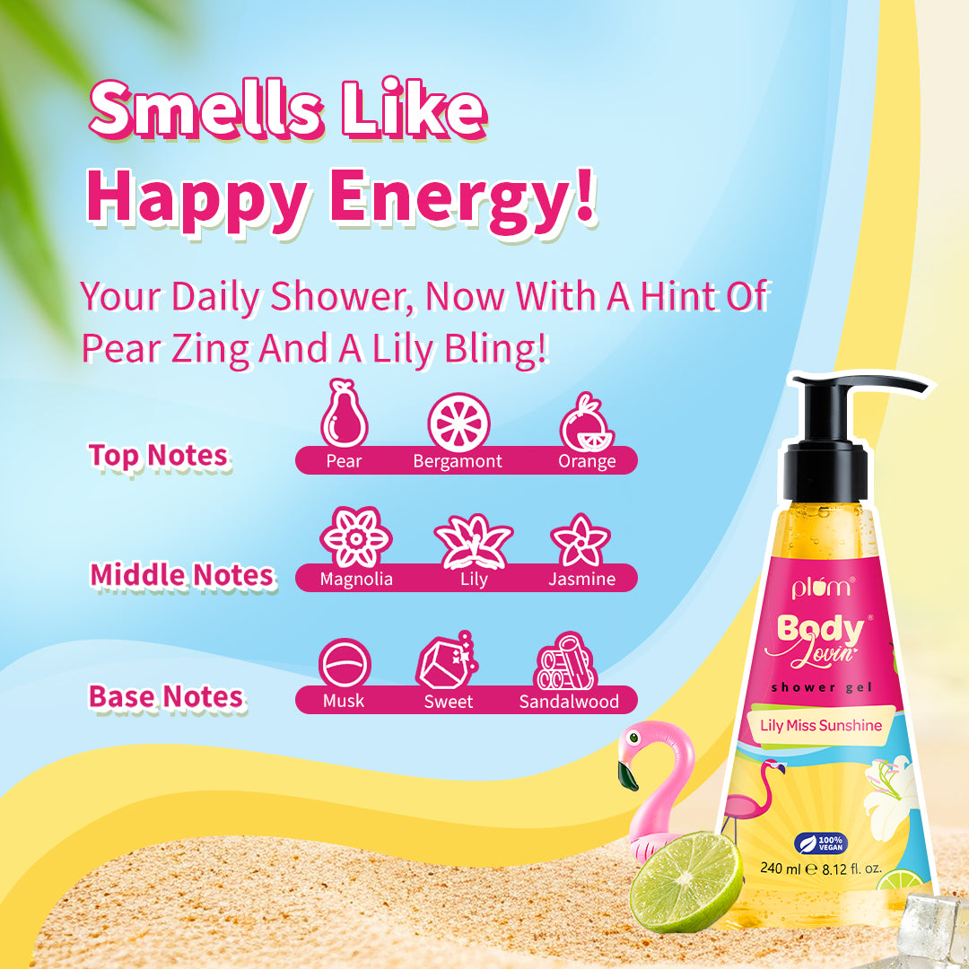 Lily Miss Sunshine Shower Gel by BodyLovin'