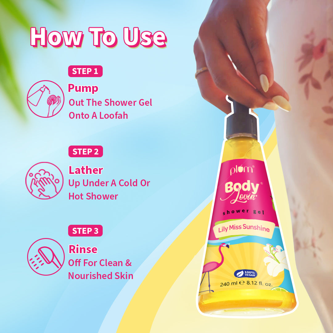 Lily Miss Sunshine Shower Gel by BodyLovin'