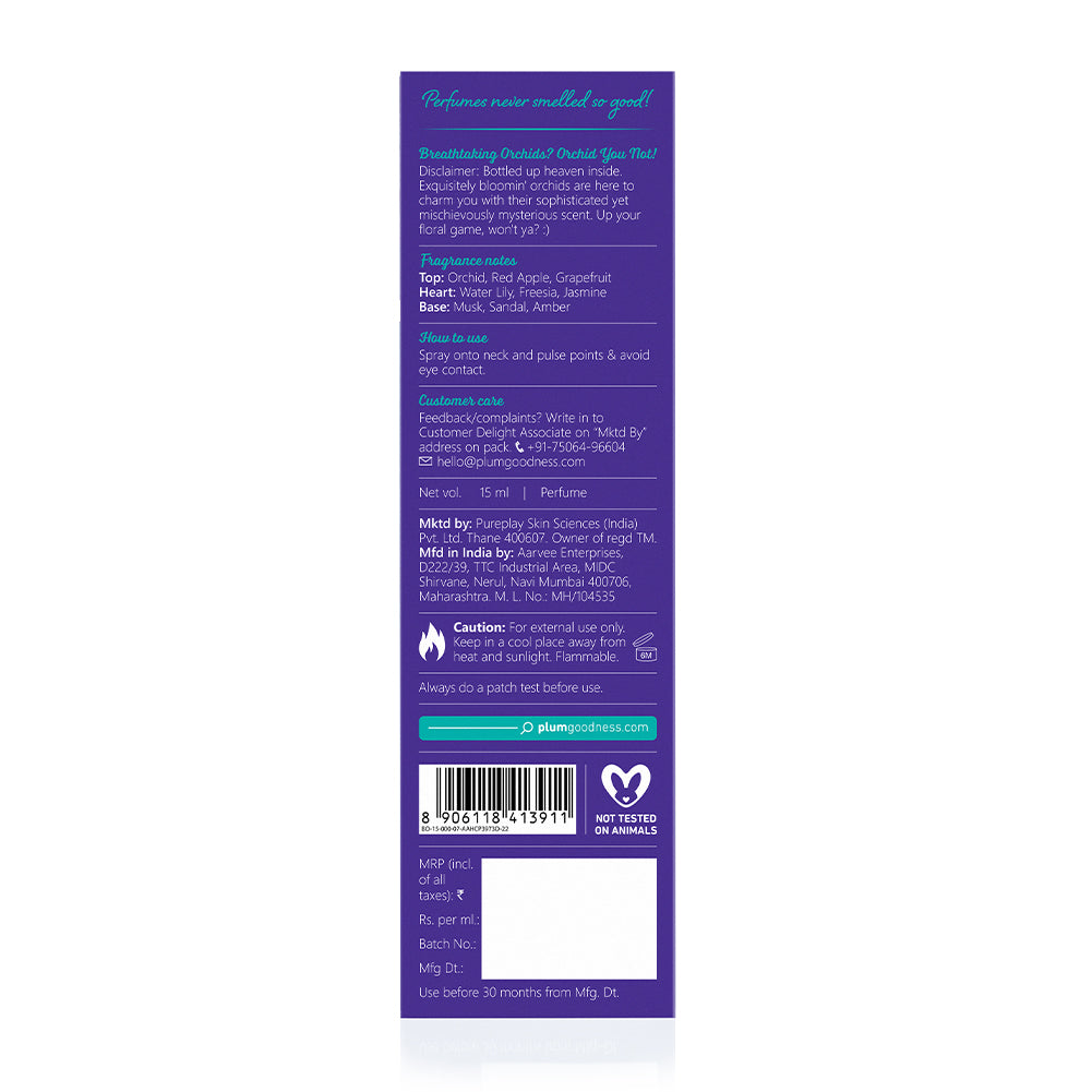 Orchid-You-Not Eau De Parfum by BodyLovin'