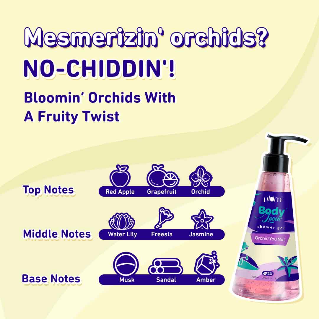 Orchid-You-Not Shower Gel by BodyLovin'