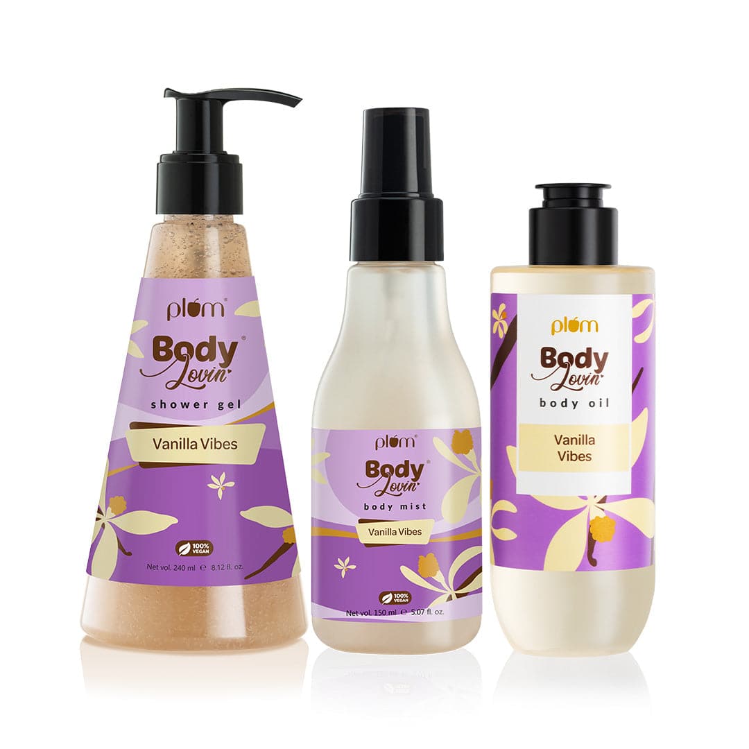 Vanilla Vibes Shower-Moisturize-Mist Trio by BodyLovin'