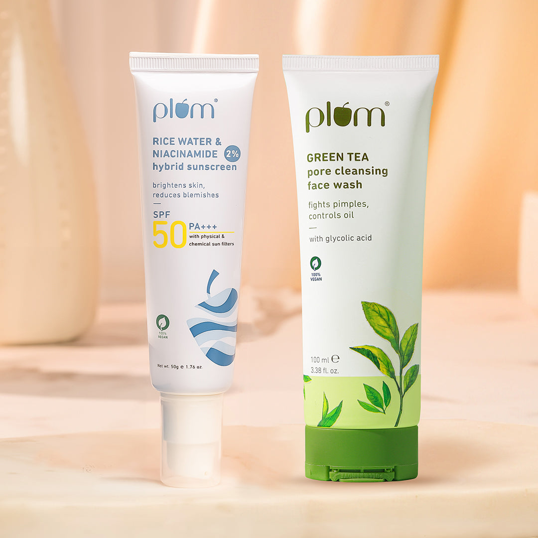 Cleanse & Protect Duo For Oily Skin