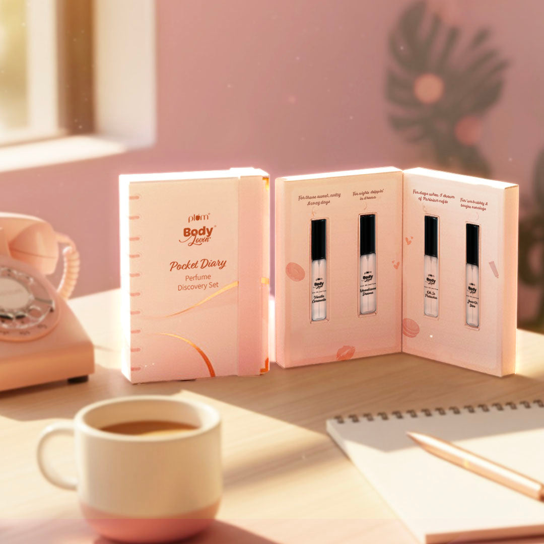 Pocket Diary Perfume Discovery Set by Plum BodyLovin"