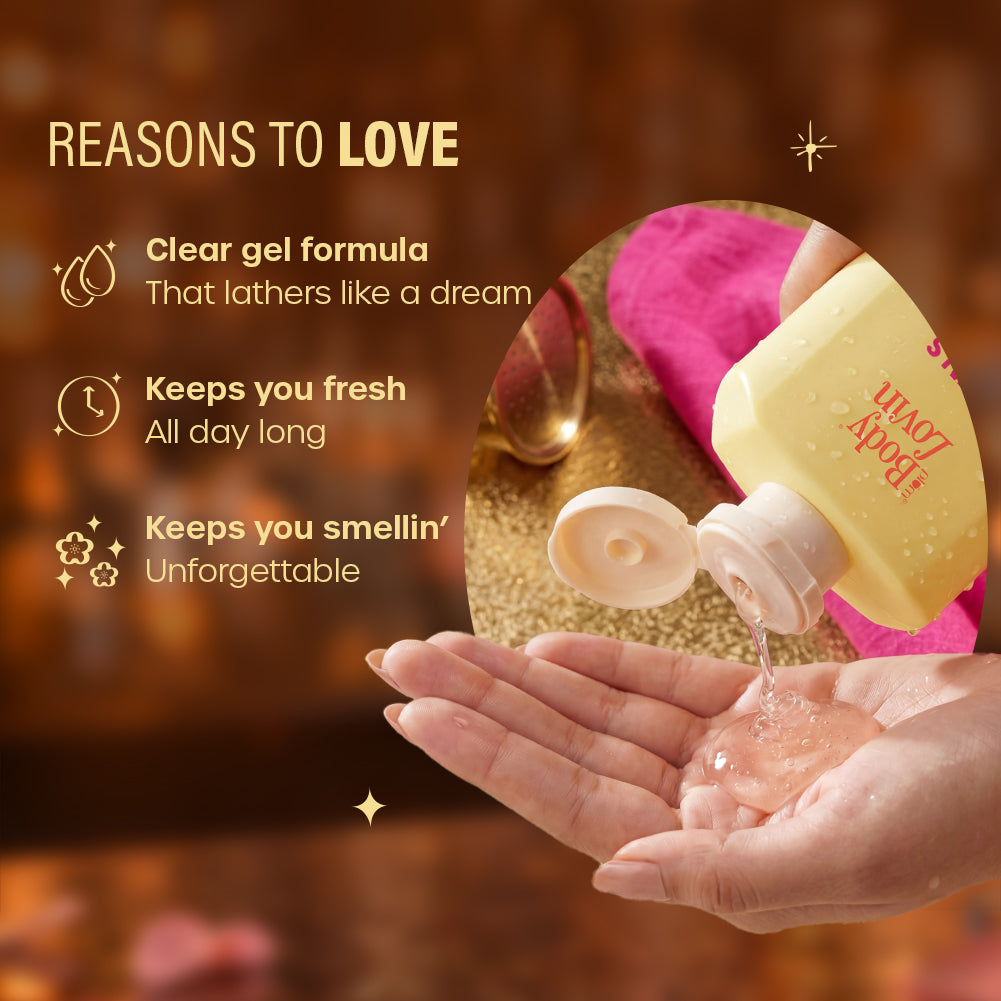 Petals On The Rocks Shower Gel by BodyLovin'
