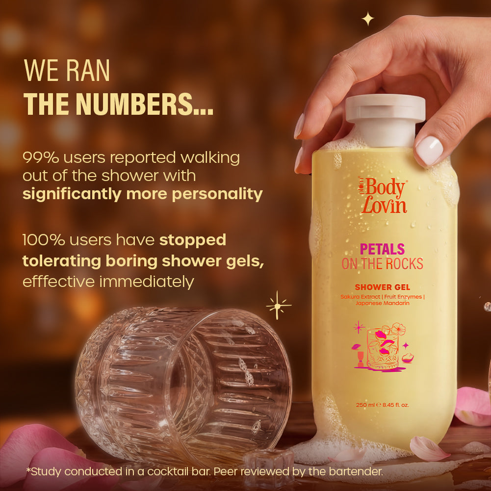 Petals On The Rocks Shower Gel by BodyLovin'